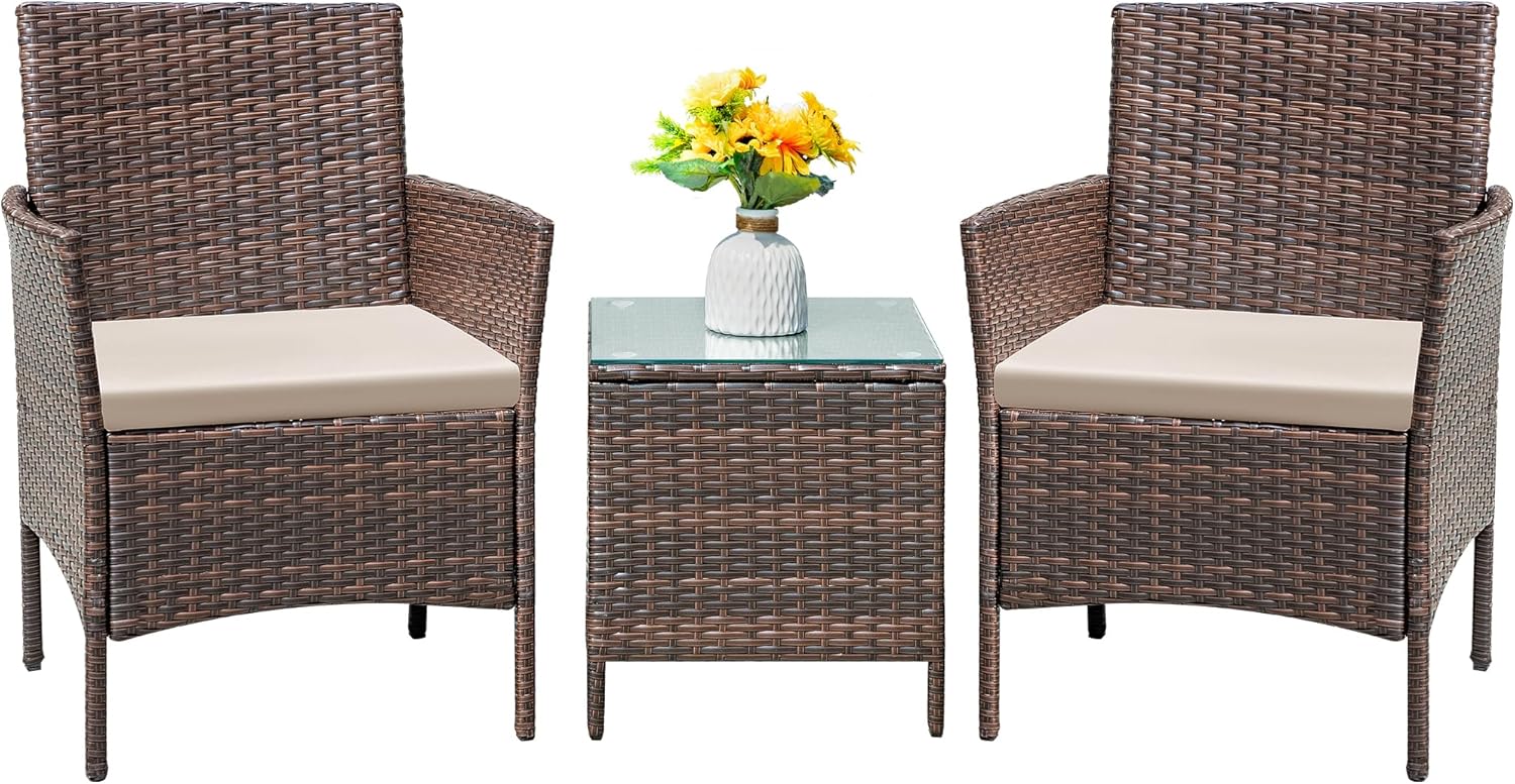 Flamaker 3 Piece Patio Set